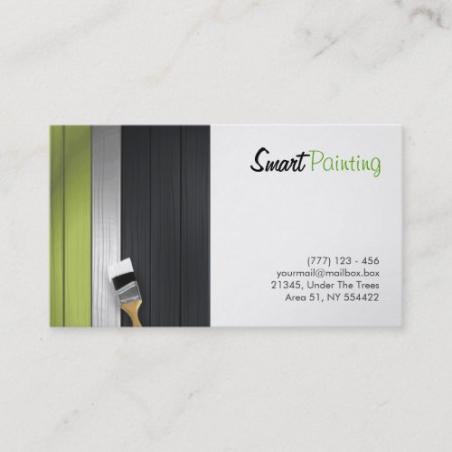 painting business card