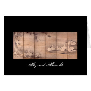 Painting by Miyamoto Musashi, c. 1600s Cards