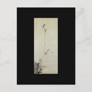 Painting by Miyamoto Musashi, c. 1600's Postcard