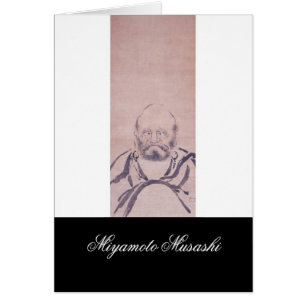 Painting by Miyamoto Musashi circa 1600's Cards