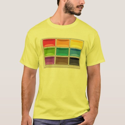 Painting colour T_Shirt