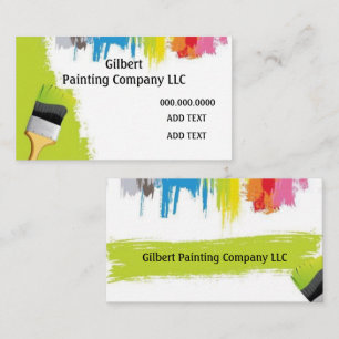 Painting Company Business Card