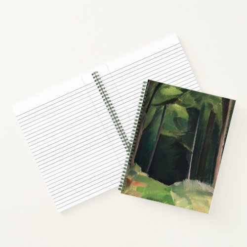 Painting Cover Spiral Notebook 5 85x11
