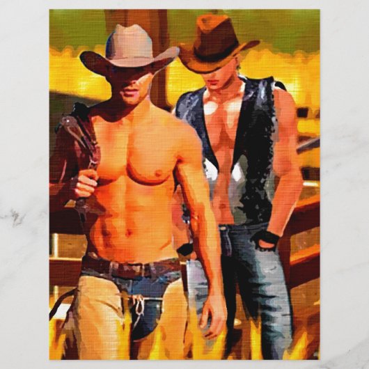 Painting: Cowboy Corral (Front)