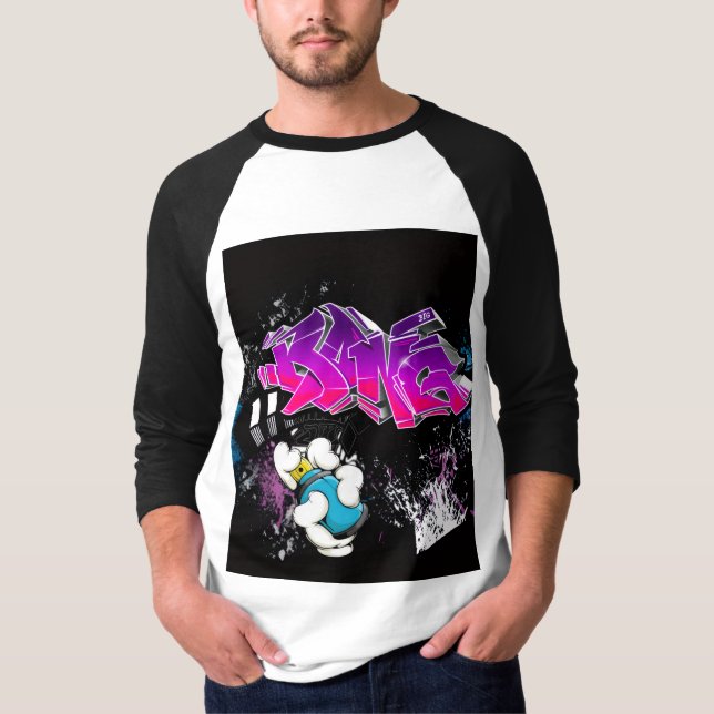 "Painting Desing" T shirt (Front)