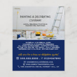 Painting Equipment, Painter & Decorator Flyer<br><div class="desc">Painting Equipment,  Painter & Decorator Advertising Flyer by The Business Card Store.</div>