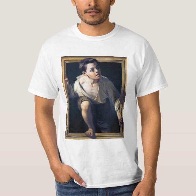 Painting “Escaping of critical” the Art T-Shirt (Front)