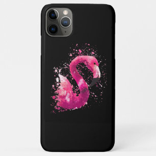 Painting Flamingo Pink Watercolor Painting Gift iPhone 11 Pro Max Case