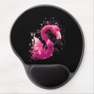 Painting Flamingo Pink Watercolor Painting Gift Gel Mouse Pad