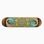 Painting - Fractal Art Skateboard