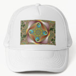 Painting - Fractal Art Trucker Hat