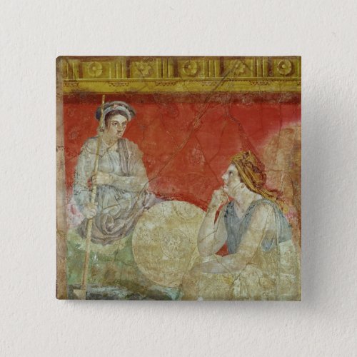 Painting from the Villa Boscoreale Button
