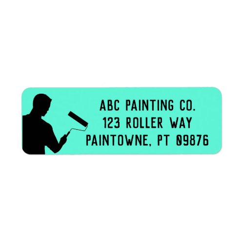 Painting Handyman Business Return Address Labels