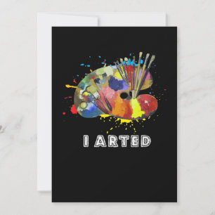 Painting I arted Aunny Art Painter Painting Artist Invitation