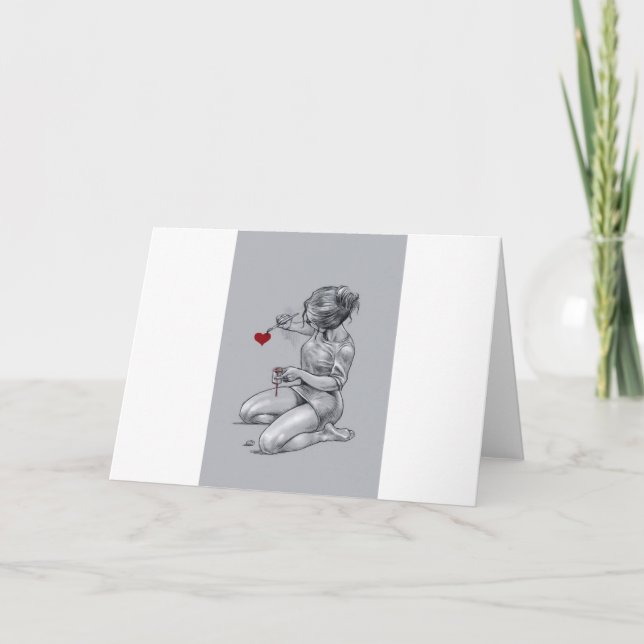 Painting Love Card (Front)