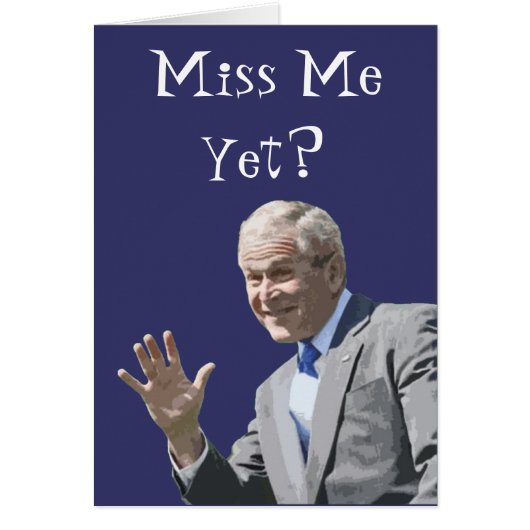 Painting-Miss Me Yet? Cards (Front)