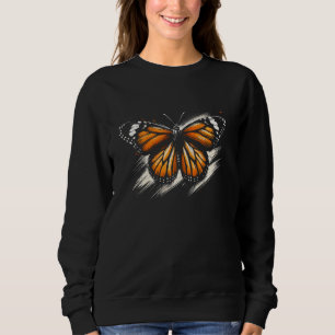 Painting Monarch Butterfly Zoo Day Trip Women Girl Sweatshirt
