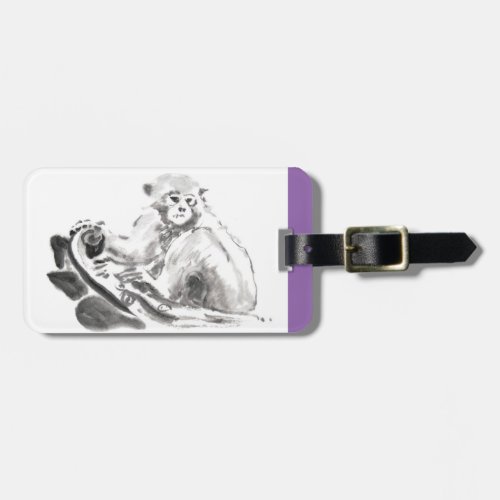 Painting Monkey Year Zodiac Personalized Luggage T Luggage Tag