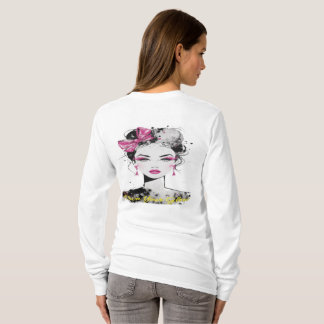  Painting of a 21 years old french woman T-Shirt