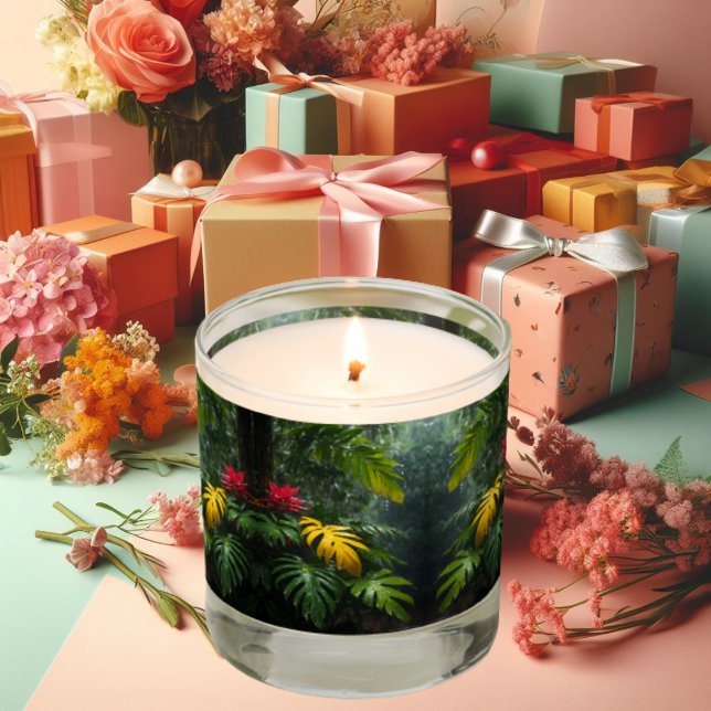Painting of a Tropical Rain Scented Candle (Creator Uploaded)