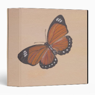 Painting of butterfly binder