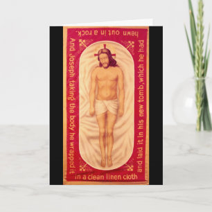Painting of Christ Card