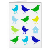 Painting of Colored Birds by Chariklia Zarris (Front)