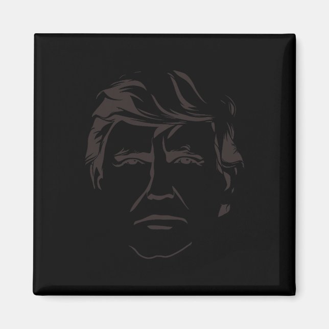 Painting Of Donald Trump  Magnet (Front)