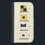 Painting of Four Flags with Sail Written Beneath Galaxy S4 Wallet Case<br><div class="desc">A not so subtle entreaty to travel the seas,  this painting features four flags with the word "sail" written beneath them. Do you feel the call of the ocean? A perfect gift for that special someone you want to take a cruise with you!</div>
