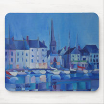 Painting of Honfleur - Normandy, France