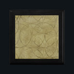 Painting of Linked Circles by Jennifer Goldberger Keepsake Box<br><div class="desc">This is what happens when a Venn diagram gets out of hand! This Jennifer Goldberger painting featurs circles that connect and overlap each other. Buy your copy today!</div>