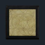 Painting of Linked Circles by Jennifer Goldberger Keepsake Box<br><div class="desc">This is what happens when a Venn diagram gets out of hand! This Jennifer Goldberger painting featurs circles that connect and overlap each other. Buy your copy today!</div>