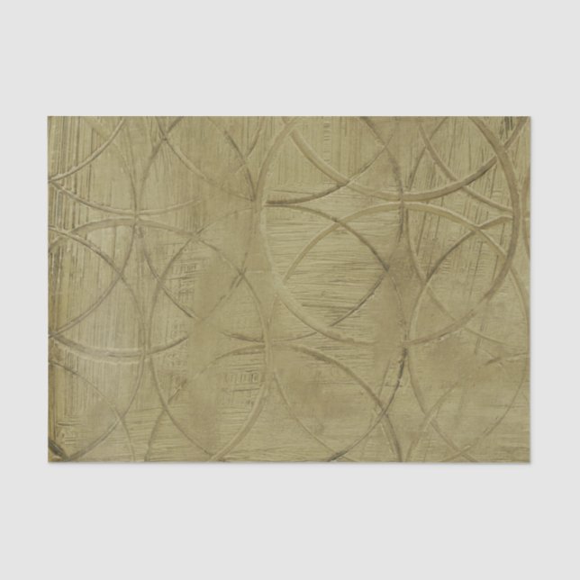 Painting of Linked Circles by Jennifer Goldberger Tissue Paper (Front)