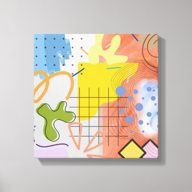 Painting on Canvas- Name: Spring  Canvas Print (Front)