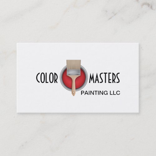 Painting Painter Construction Business Card