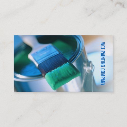 Painting, Painter, Construction Business Card