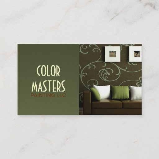 Customizable Painting, Painter , Construction ,Business Card