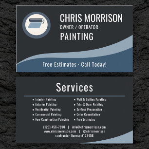 Painting Painter Professional Business Card