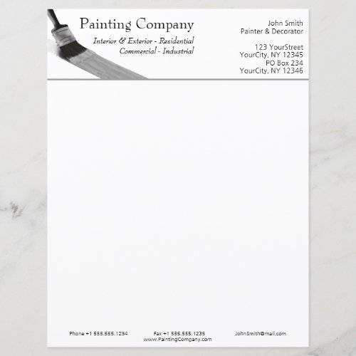 Painting Painter Service Company Brush Gray
