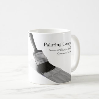 Painting Painter Service Company Brush Gray Coffee Mug