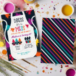 Painting Party Craft Art Kids Birthday Invitation<br><div class="desc">Painting Party Craft Art Kids Birthday Invitation. This design features a painting apron with paint splatter,  crayons,  and paint brushes.. Bright rainbow neon colors really stand out against the dark navy blue background. Rainbow stripes on the back. Personalize this custom invite design with your own art party details.</div>