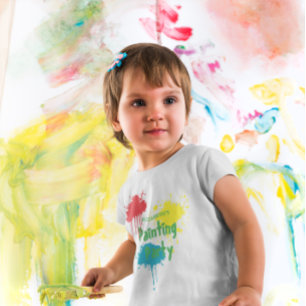 Painting Party Kids Birthday T-Shirt