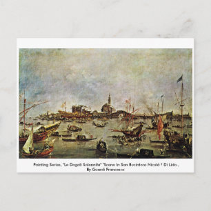 Painting Series, "Le Dogali Solennità" " Postcard
