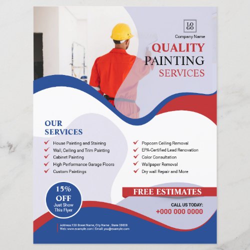 Painting Service Company Promotional Flyer