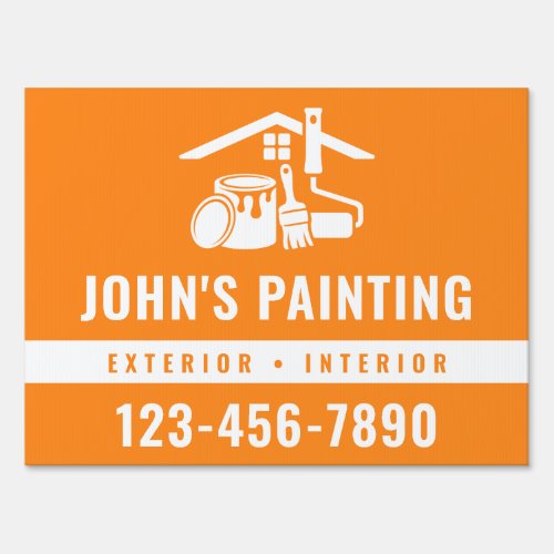 Painting Service Sign House Painter Sign