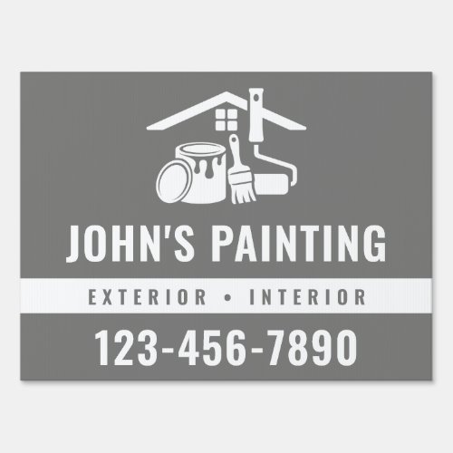Painting Service Sign House Painter Sign