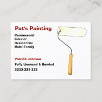 Painting Services Business Cards