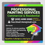 Painting Services Car Magnet