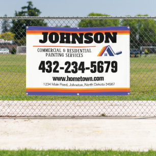 Painting Services Commercial and Residential Banner