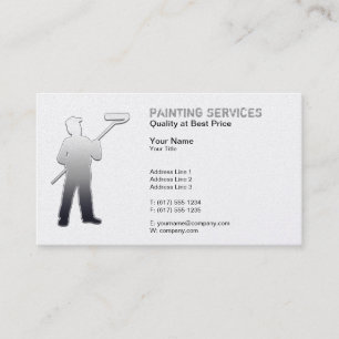 Painting Services Elegant Painters Business Card